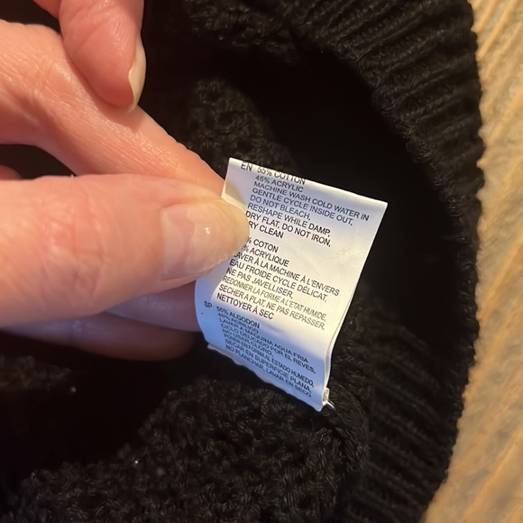 New RDI Crochet Cotton Sweater xl Nordstrom - Picture 4 of 6